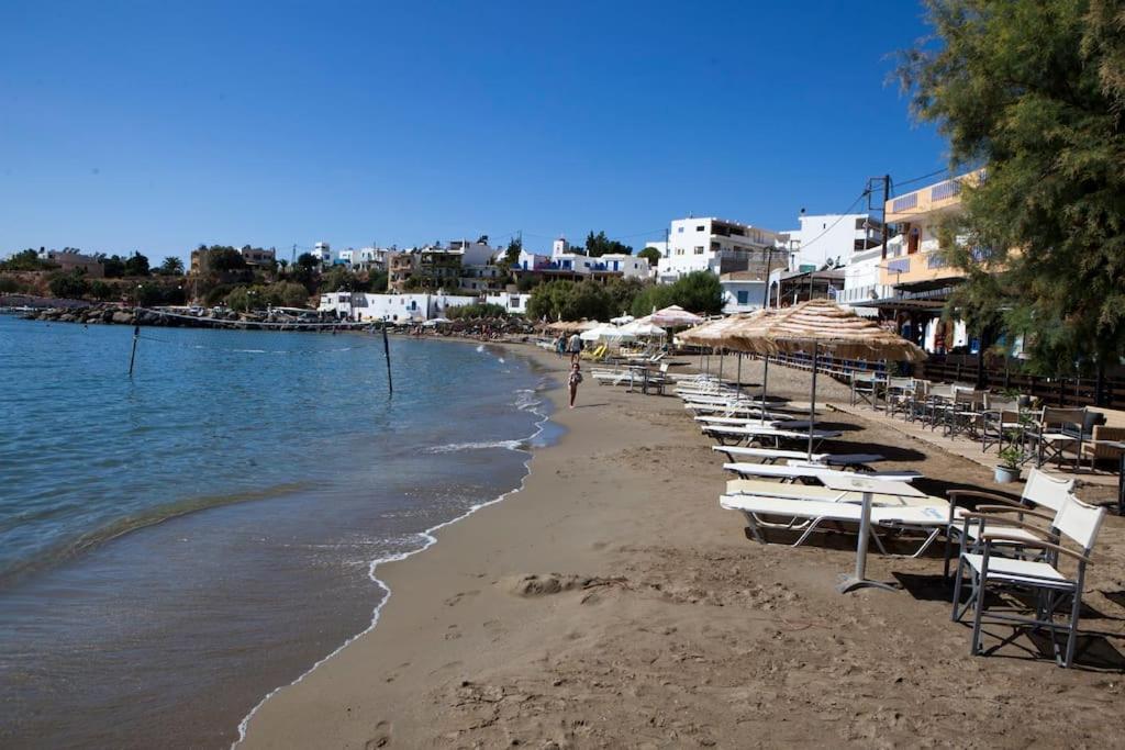 Εξοχη Και Θαλασσα Apartment Makriyialos Bagian luar foto